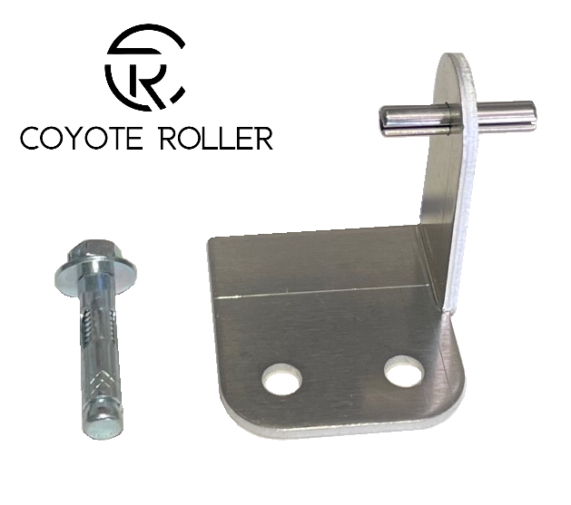 Block Wall Mounting Bracket for Coyote Roller