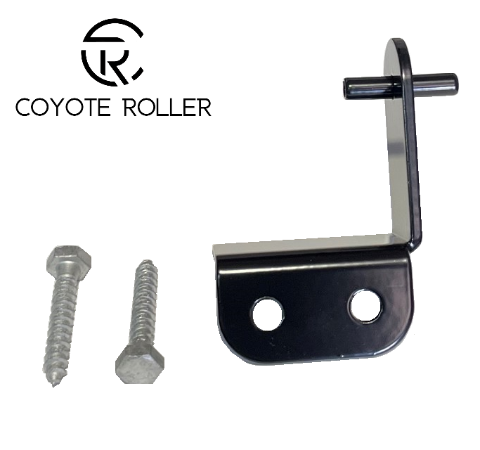 Wood Flat Top (WITH TOP RAIL) Mounting Bracket and Hardware for Coyote Roller