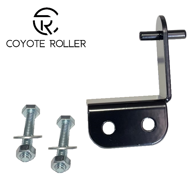 Wood Flat Top (NO TOP RAIL) Mounting Bracket and Hardware for Coyote Roller