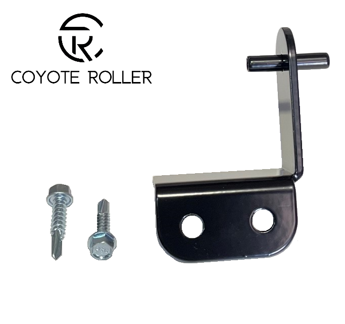 Vinyl Fence Mounting Bracket and Hardware for Coyote Roller